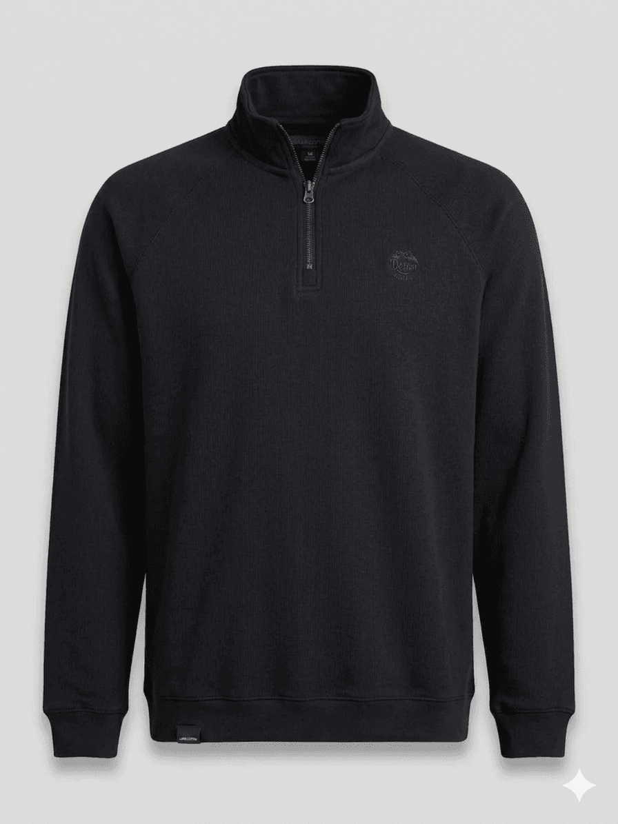 Regular Fit Sweater Half Zip