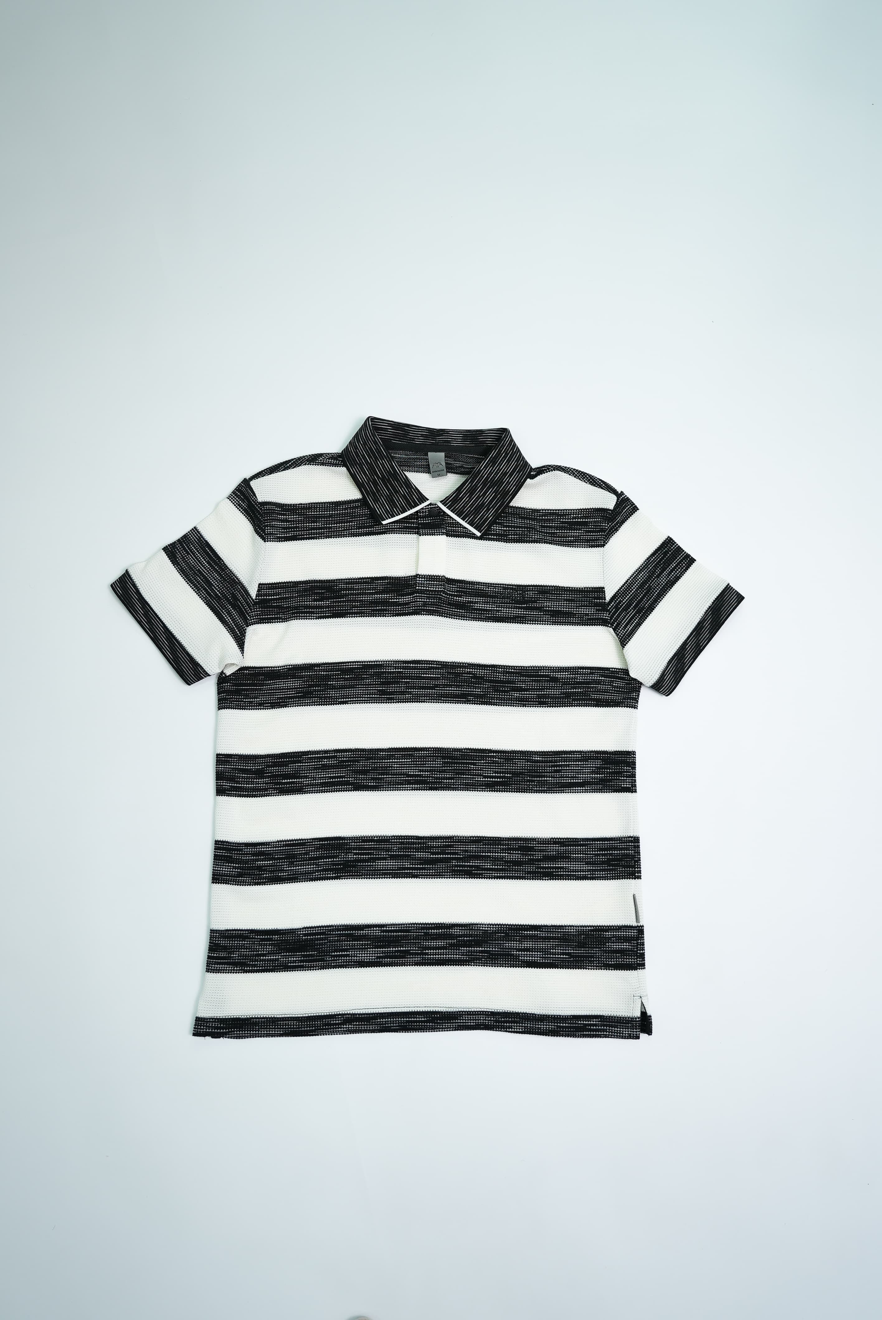 Regular Fit Wave Striped Polo Tees