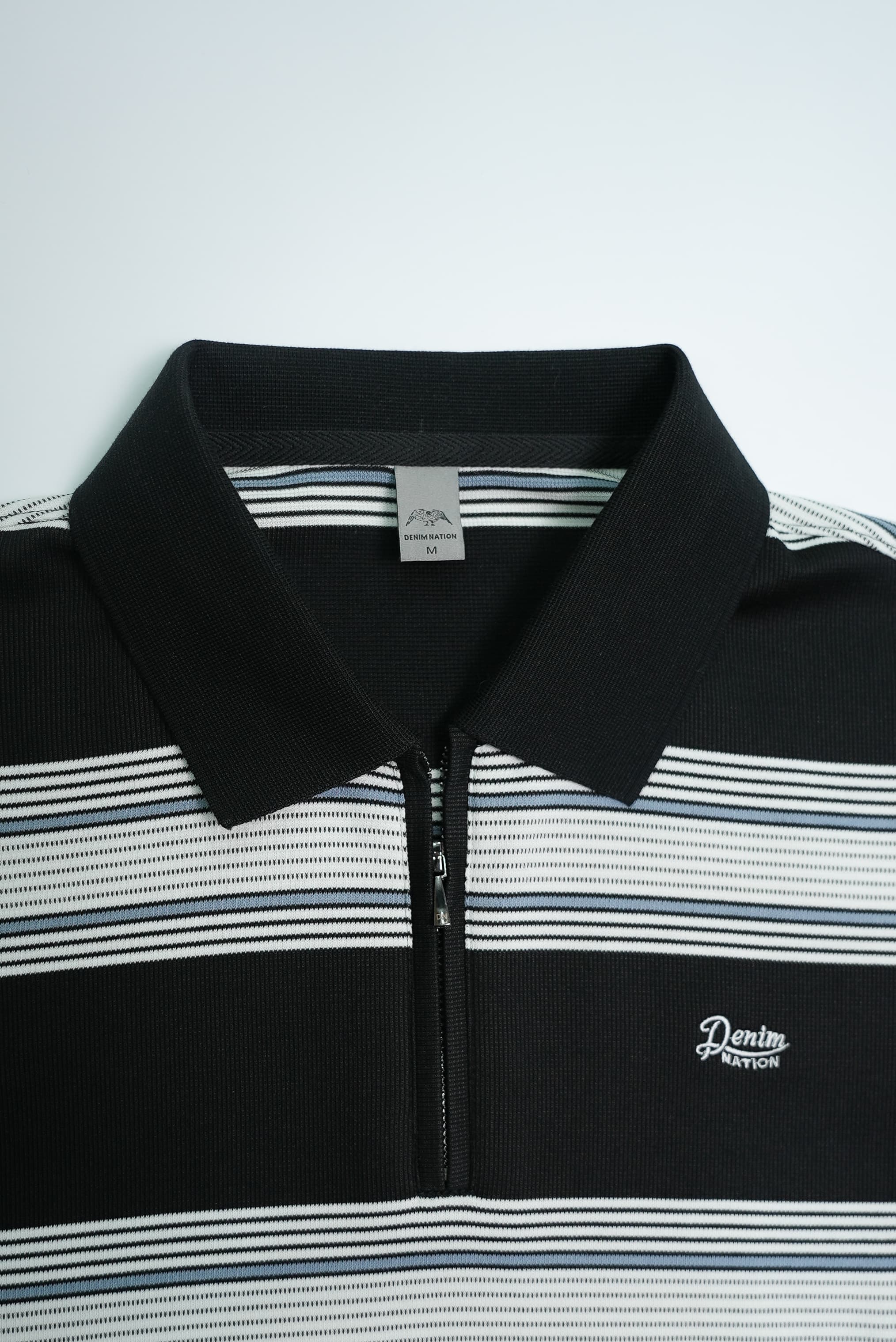 Regular Fit Half Zip Up Tees