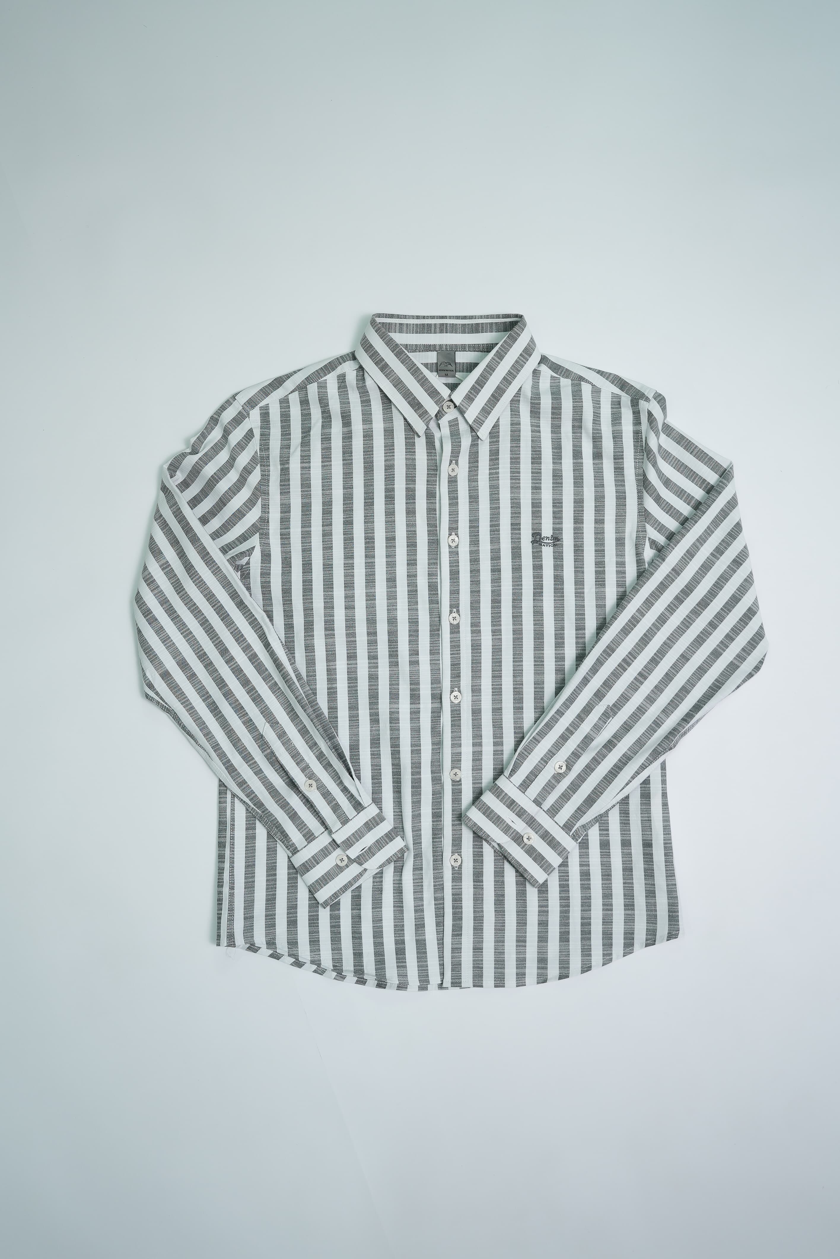 Casual Wear Skyline Stripe Full Shirt